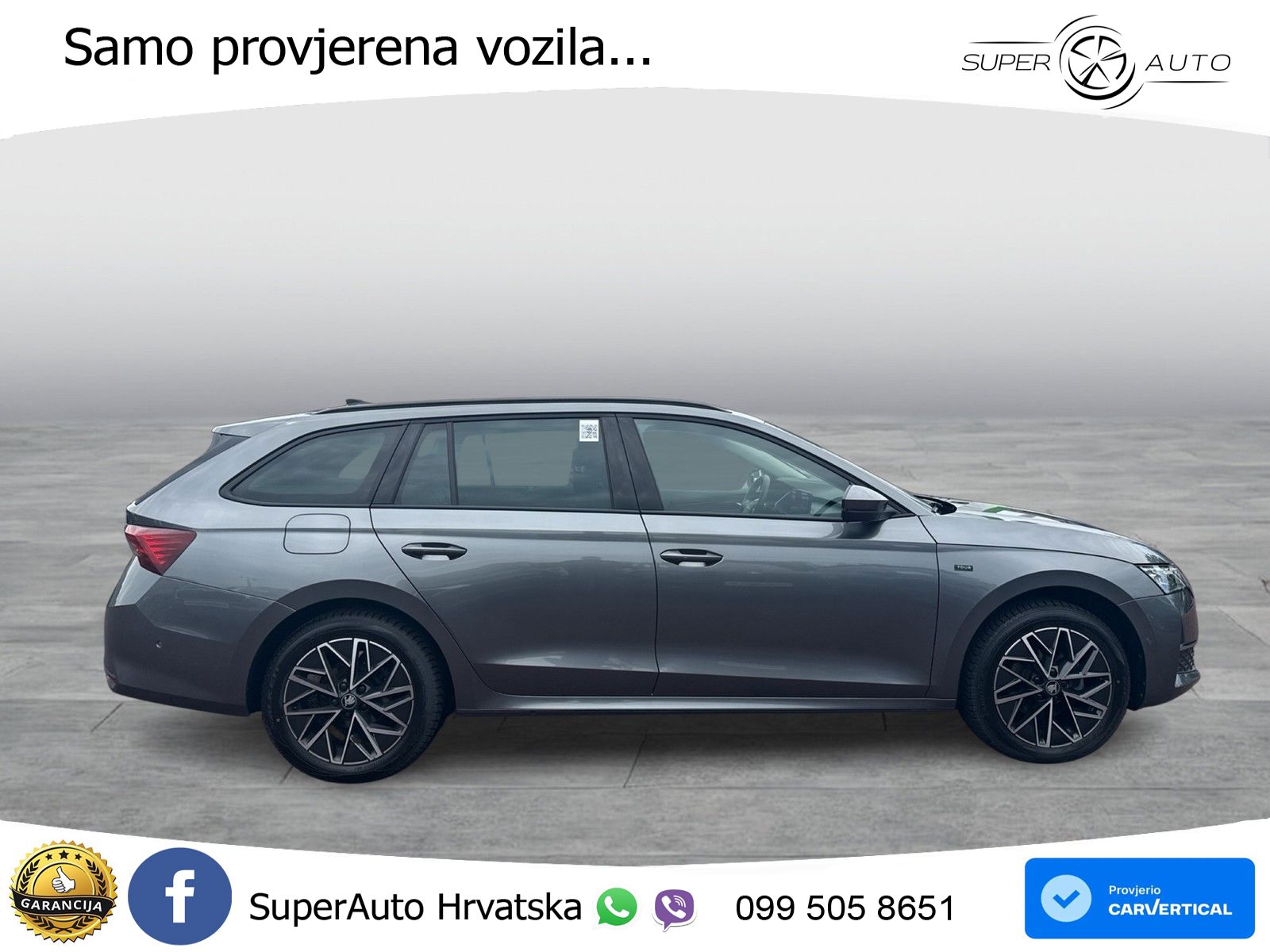 Škoda Octavia Combi 2.0 TDI (150 KS) DSG LED+GR SJED+ACC