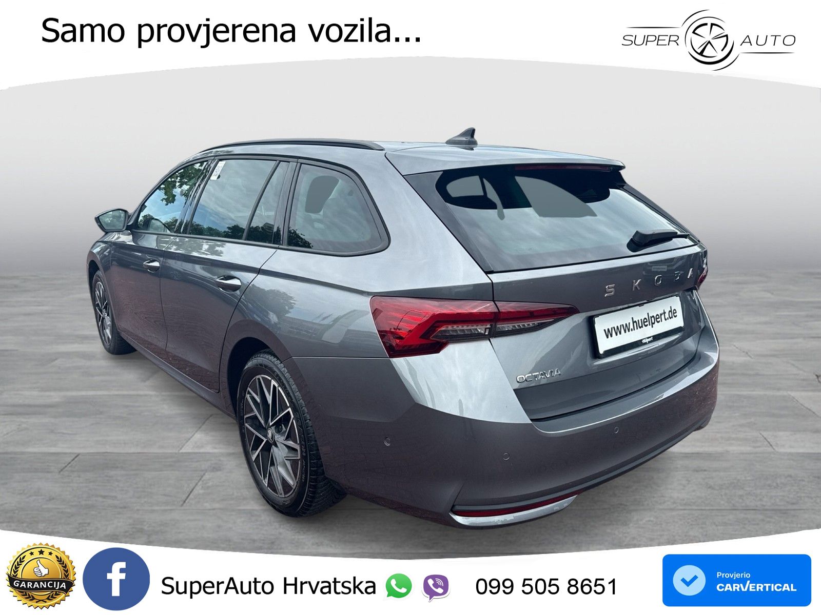 Škoda Octavia Combi 2.0 TDI (150 KS) DSG LED+GR SJED+ACC