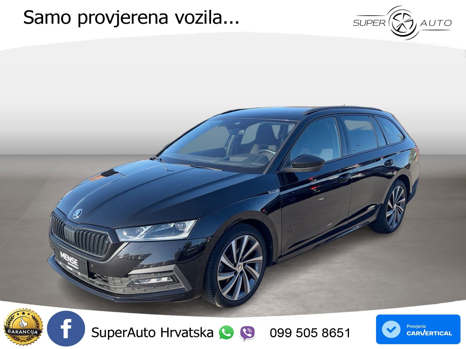 Škoda Octavia Combi 2.0 TDI (150 KS) DSG SportLine LED+GR SJED+ACC