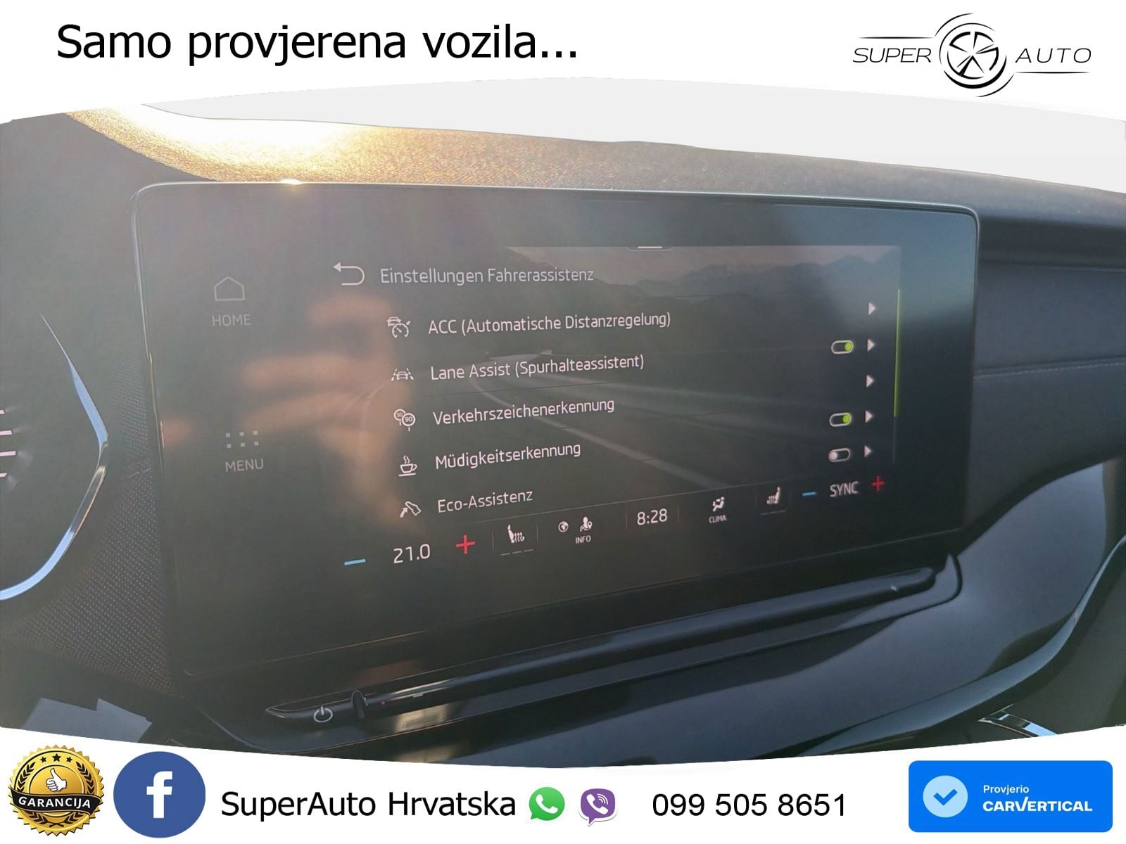 Škoda Octavia Combi 2.0 TDI (150 KS) DSG SportLine LED+GR SJED+ACC
