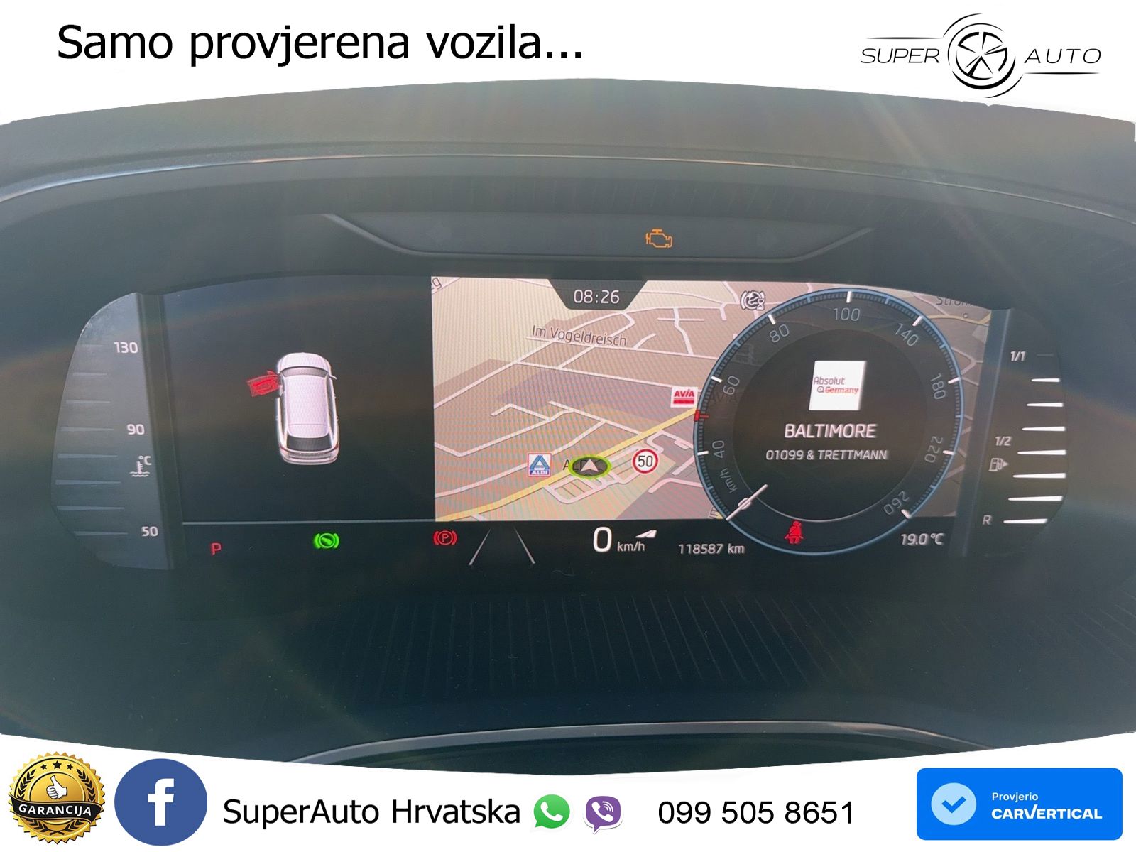 Škoda Octavia Combi 2.0 TDI (150 KS) DSG SportLine LED+GR SJED+ACC