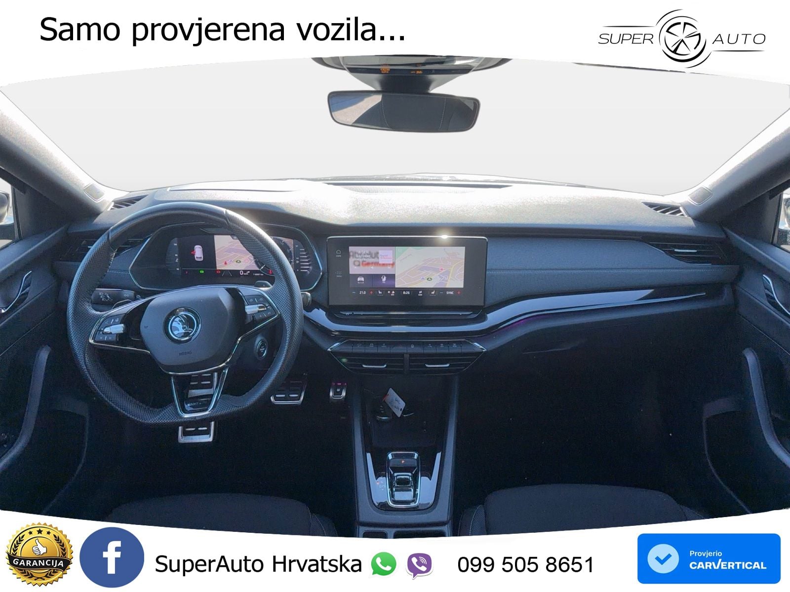 Škoda Octavia Combi 2.0 TDI (150 KS) DSG SportLine LED+GR SJED+ACC