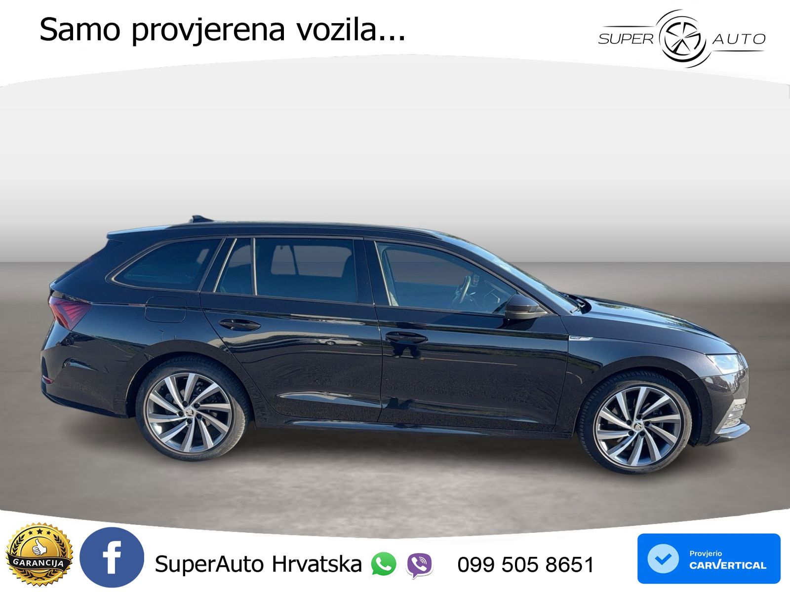 Škoda Octavia Combi 2.0 TDI (150 KS) DSG SportLine LED+GR SJED+ACC