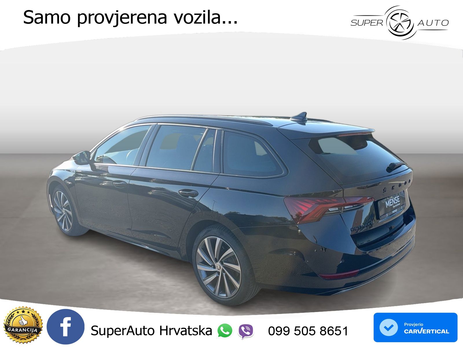 Škoda Octavia Combi 2.0 TDI (150 KS) DSG SportLine LED+GR SJED+ACC