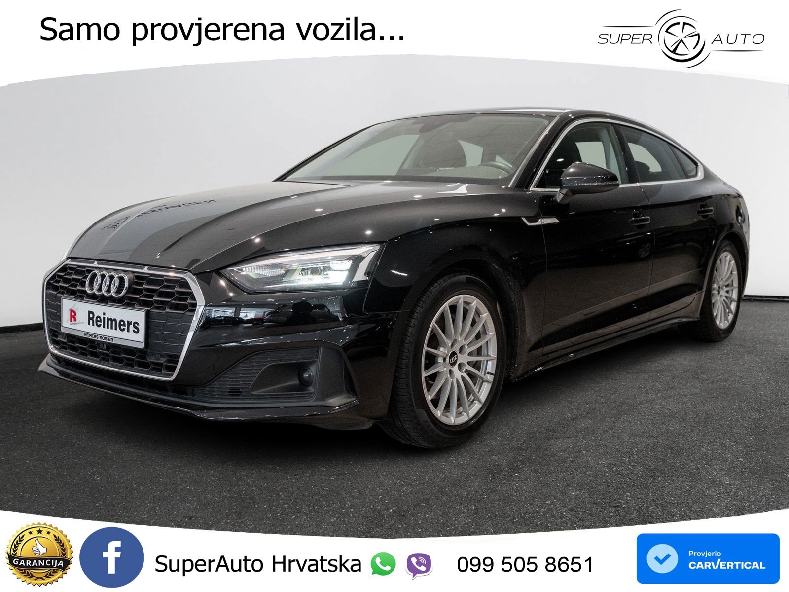 Audi A5 Sportback 40 TDI (204 KS) S tronic