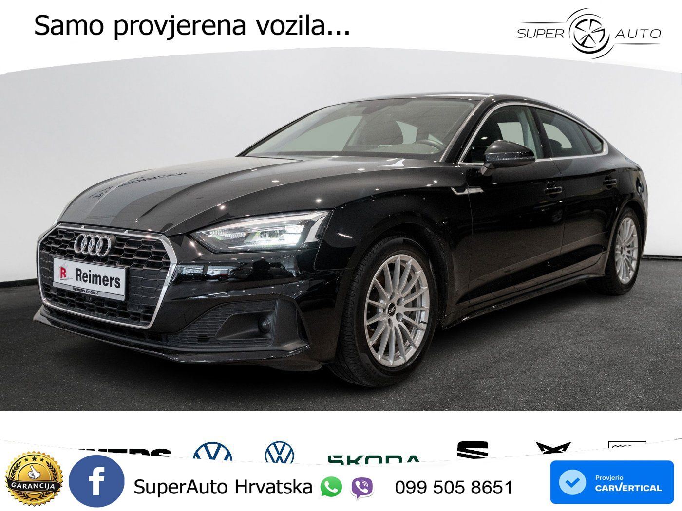 Audi A5 Sportback 40 TDI (204 KS) S tronic