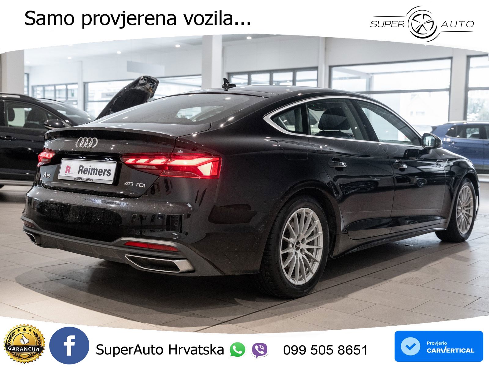Audi A5 Sportback 40 TDI (204 KS) S tronic