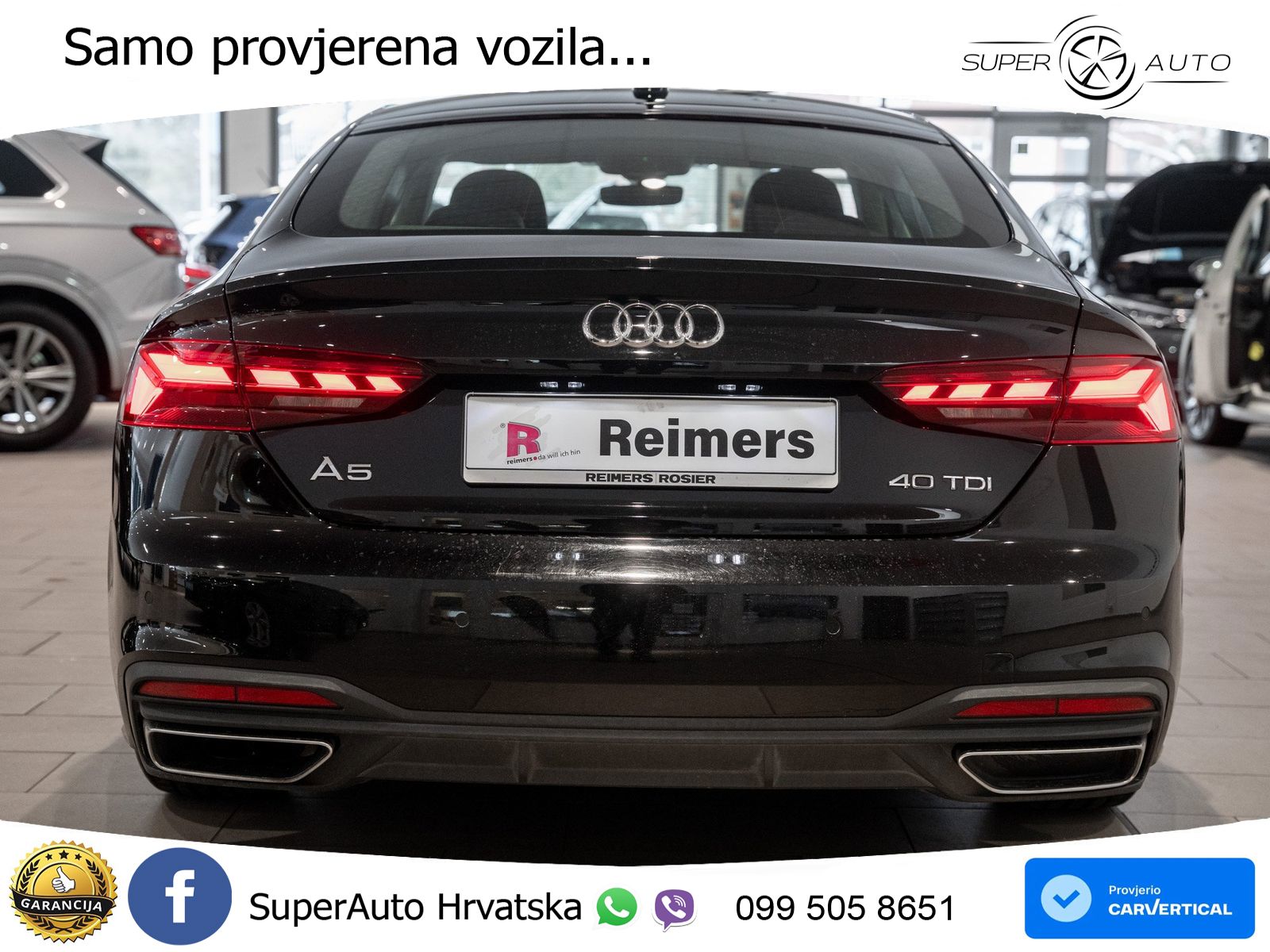 Audi A5 Sportback 40 TDI (204 KS) S tronic
