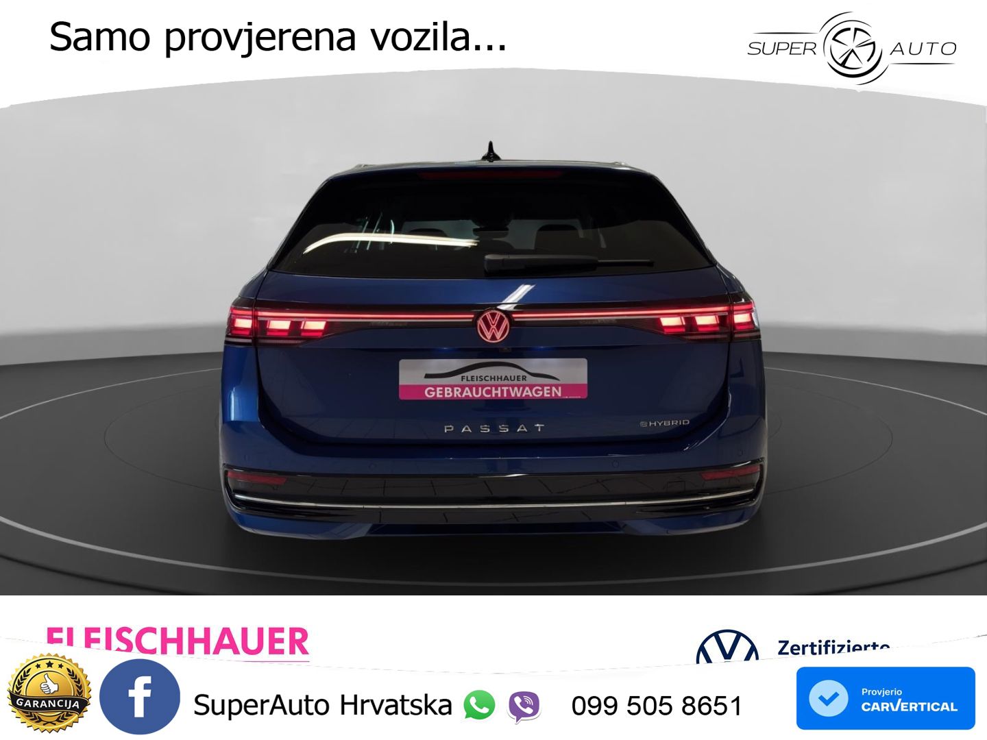 Volkswagen Passat Variant 1.5 TSI (272 KS) eHybrid DSG Elegance MATRIX+GR SJED+KAM