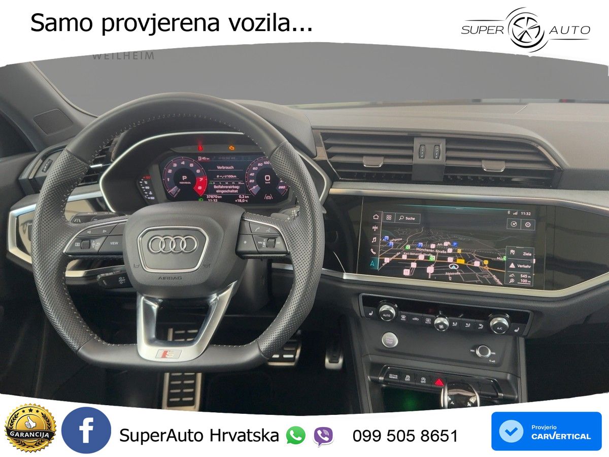 Audi Q3 45 TFSI (230 KS) quattro S tronic S line