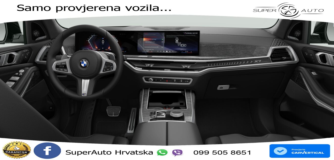 BMW X7 40i (381 KS) xDrive Steptronic M Sport LED+GR SJED+ACC