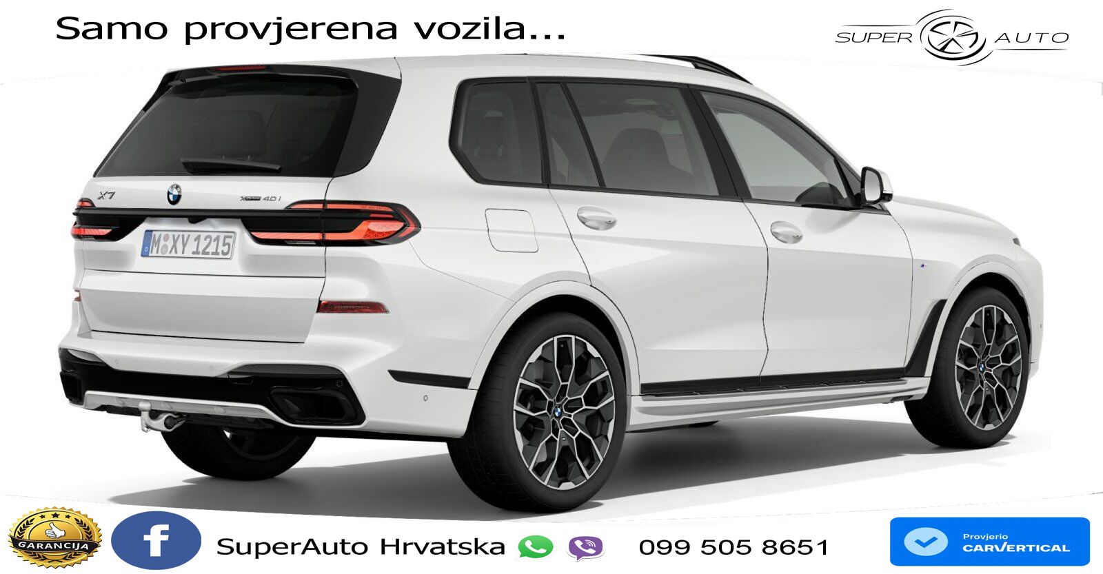 BMW X7 40i (381 KS) xDrive Steptronic M Sport LED+GR SJED+ACC