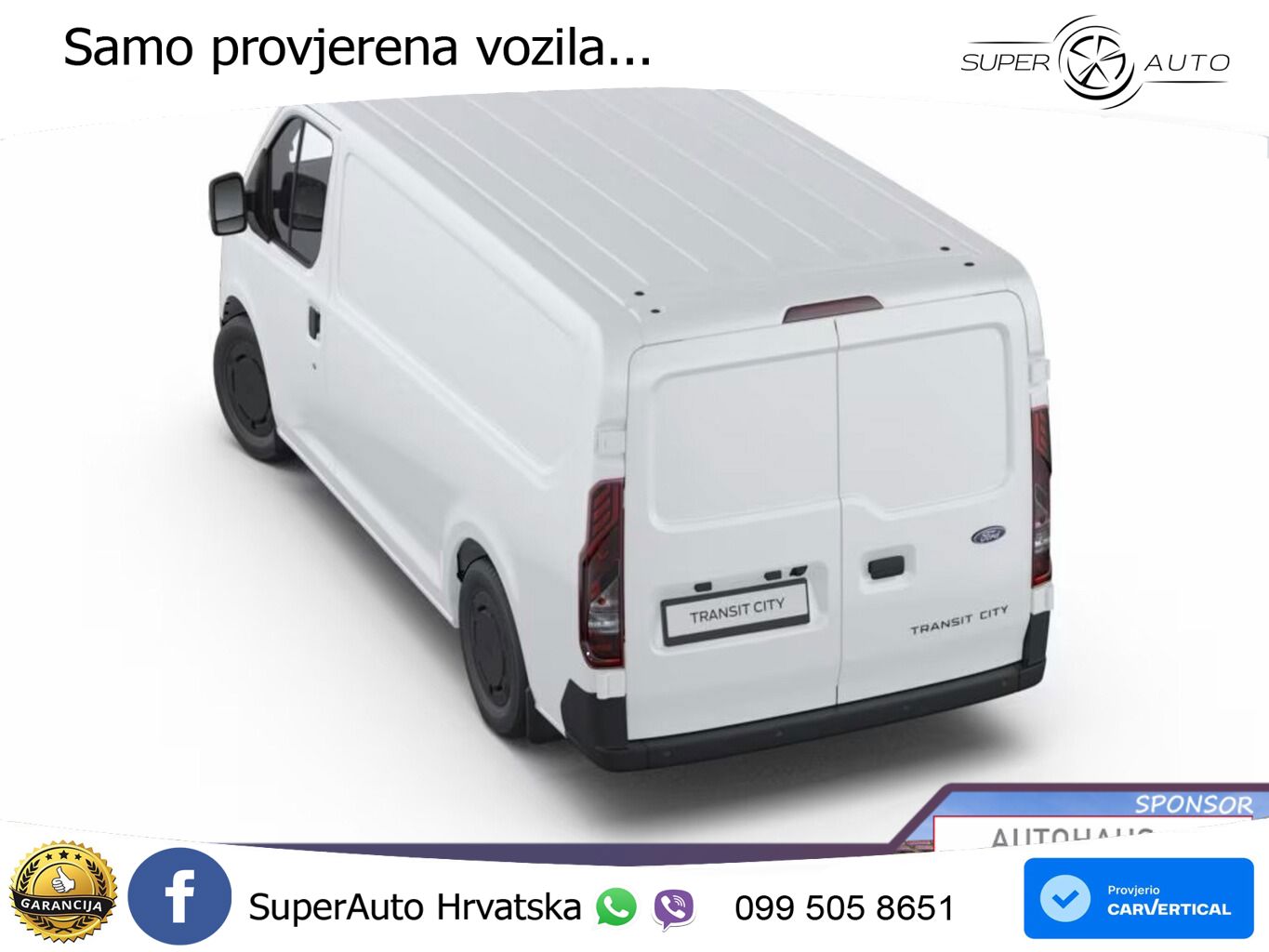 Ford Transit City 56kWh L1H1 / L2H2 Trend UVP-32%* 150 KS