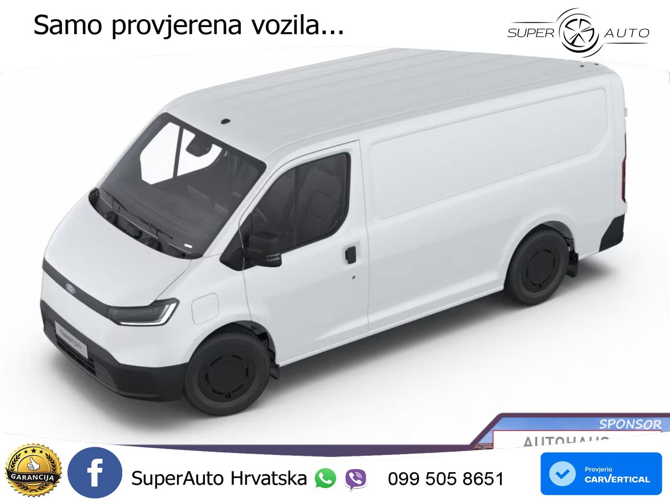 Ford Transit City 56kWh L1H1 / L2H2 Trend UVP-32%* 150 KS