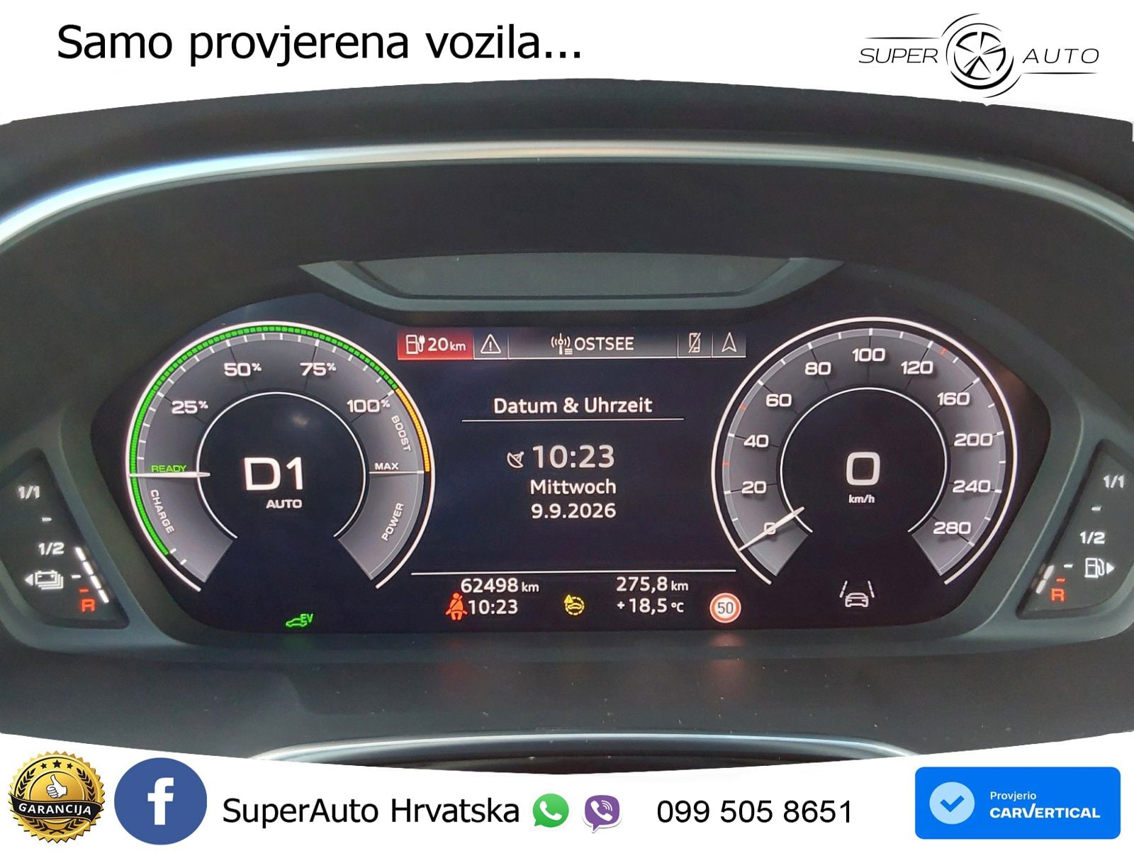 Audi Q3 45 TFSIe (245 KS) S tronic LED+GR SJED+ACC