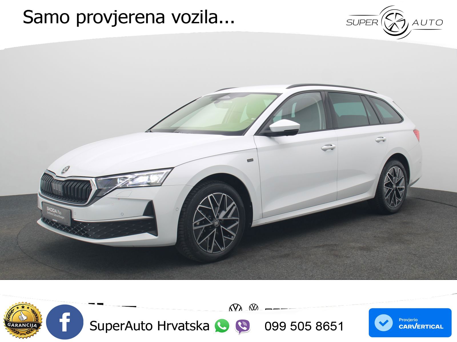 Škoda Octavia Combi 2.0 TDI (150 KS) DSG LED+GR SJED+ACC