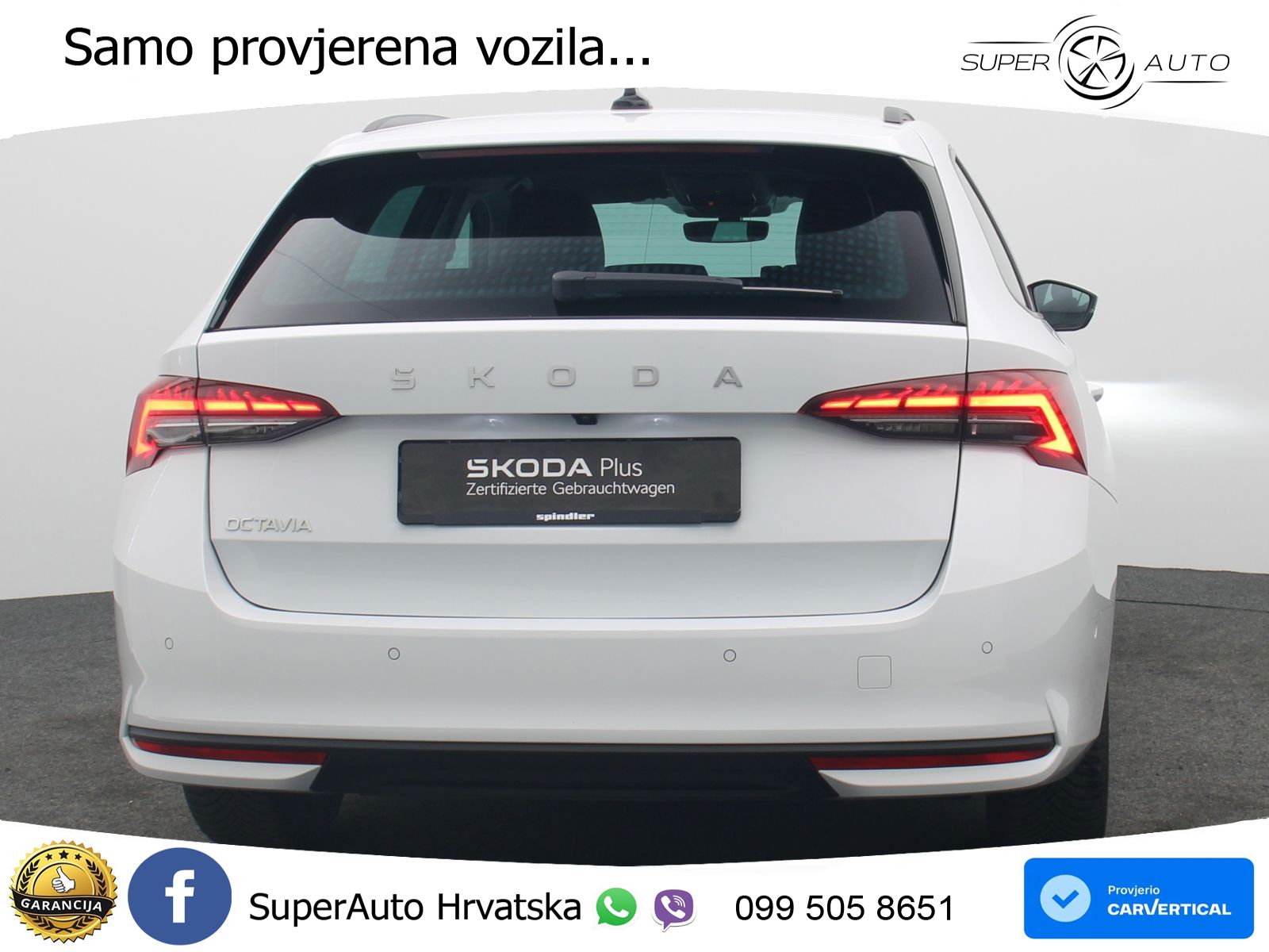 Škoda Octavia Combi 2.0 TDI (150 KS) DSG LED+GR SJED+ACC