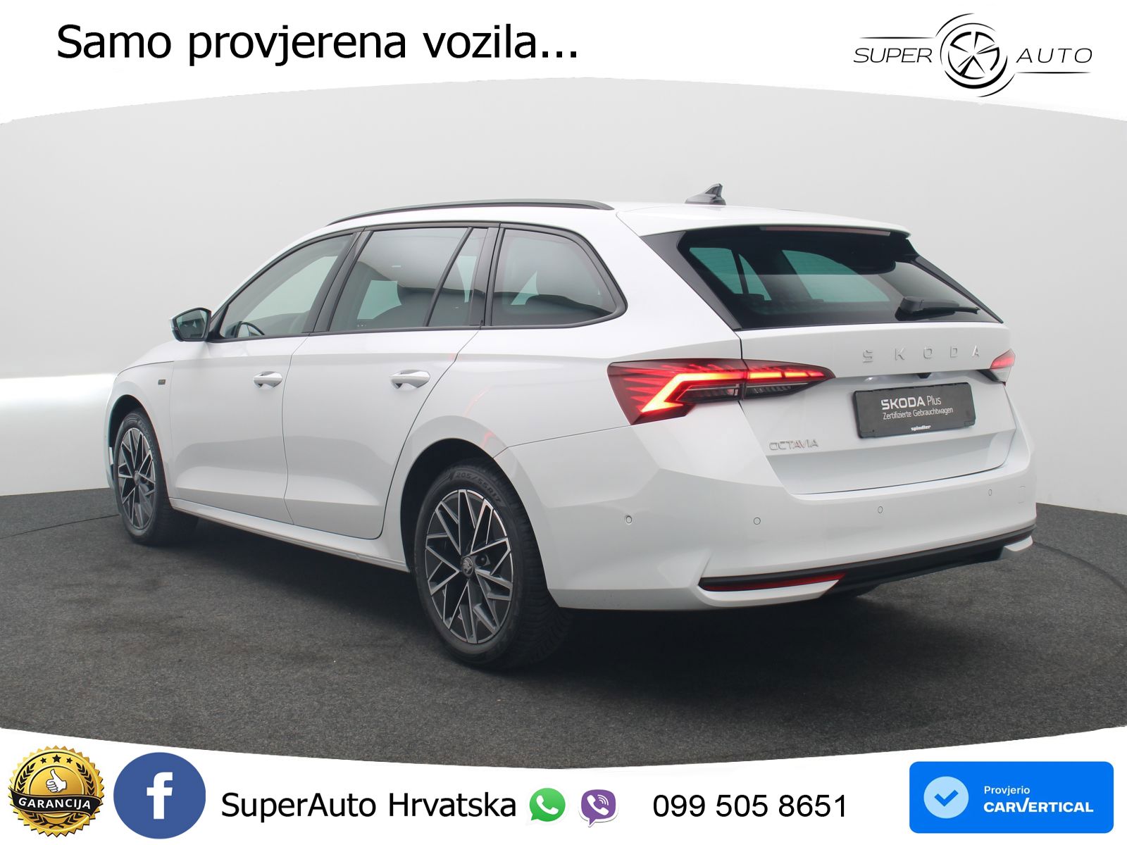 Škoda Octavia Combi 2.0 TDI (150 KS) DSG LED+GR SJED+ACC