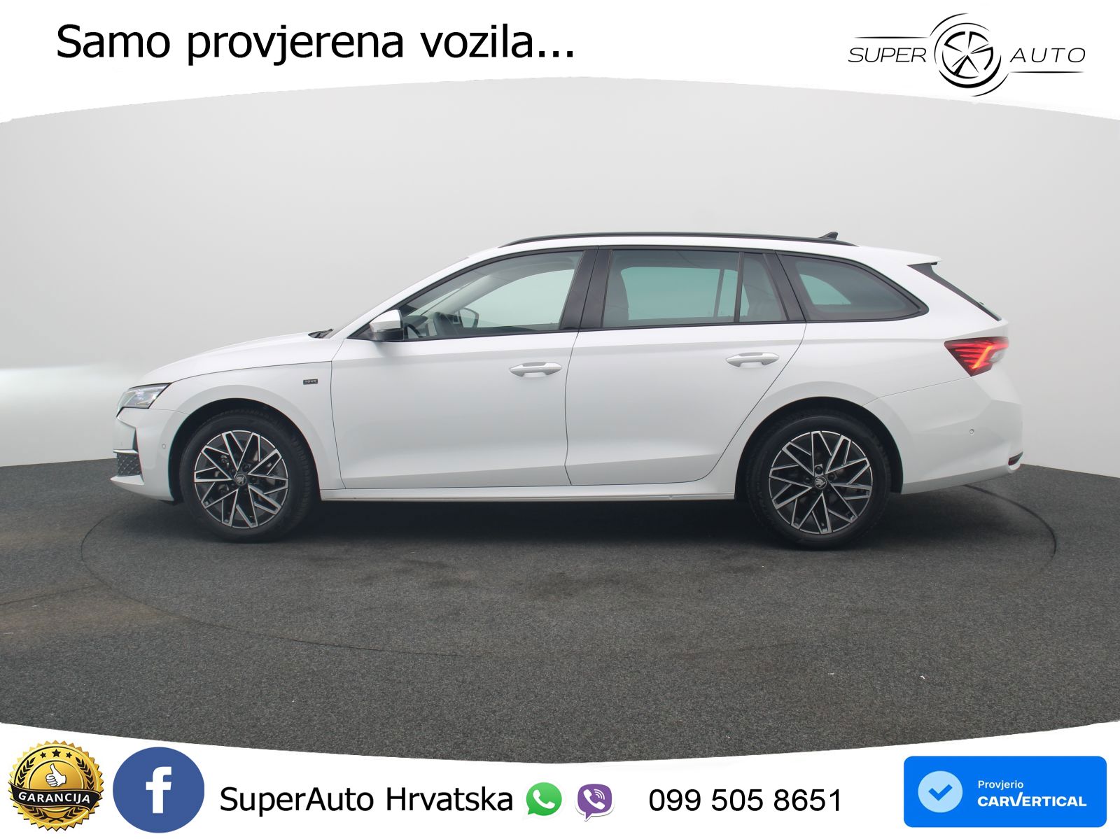 Škoda Octavia Combi 2.0 TDI (150 KS) DSG LED+GR SJED+ACC