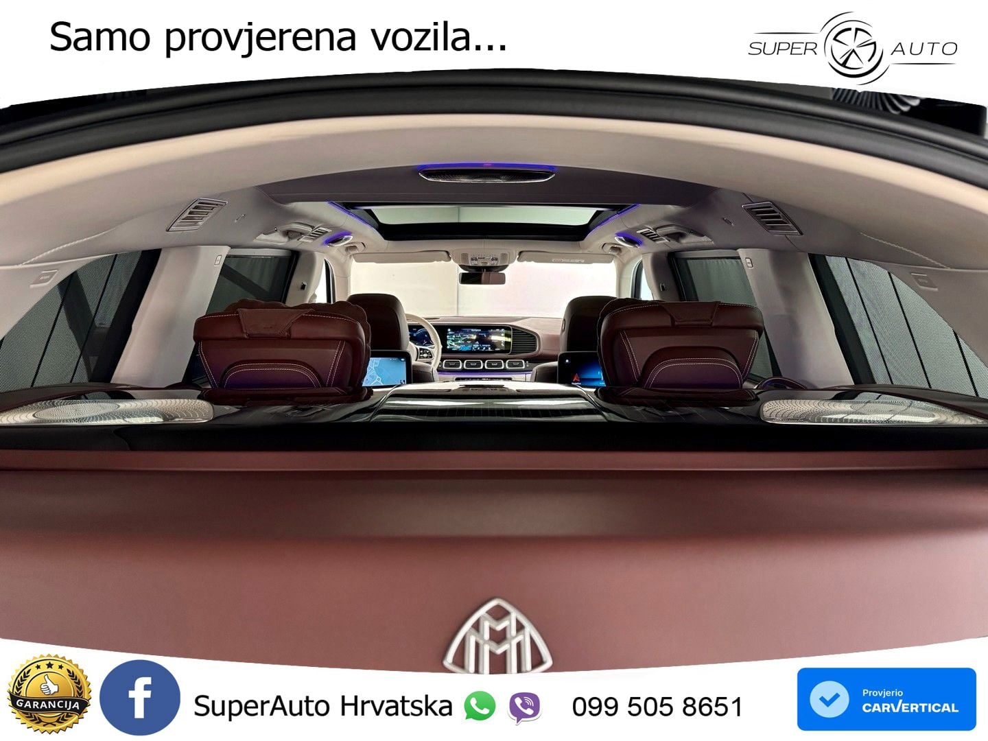 Mercedes Maybach GLS 600 V8 (557 KS) EQ Boost 4MATIC 9G-TRONIC LED+GR SJED+ACC