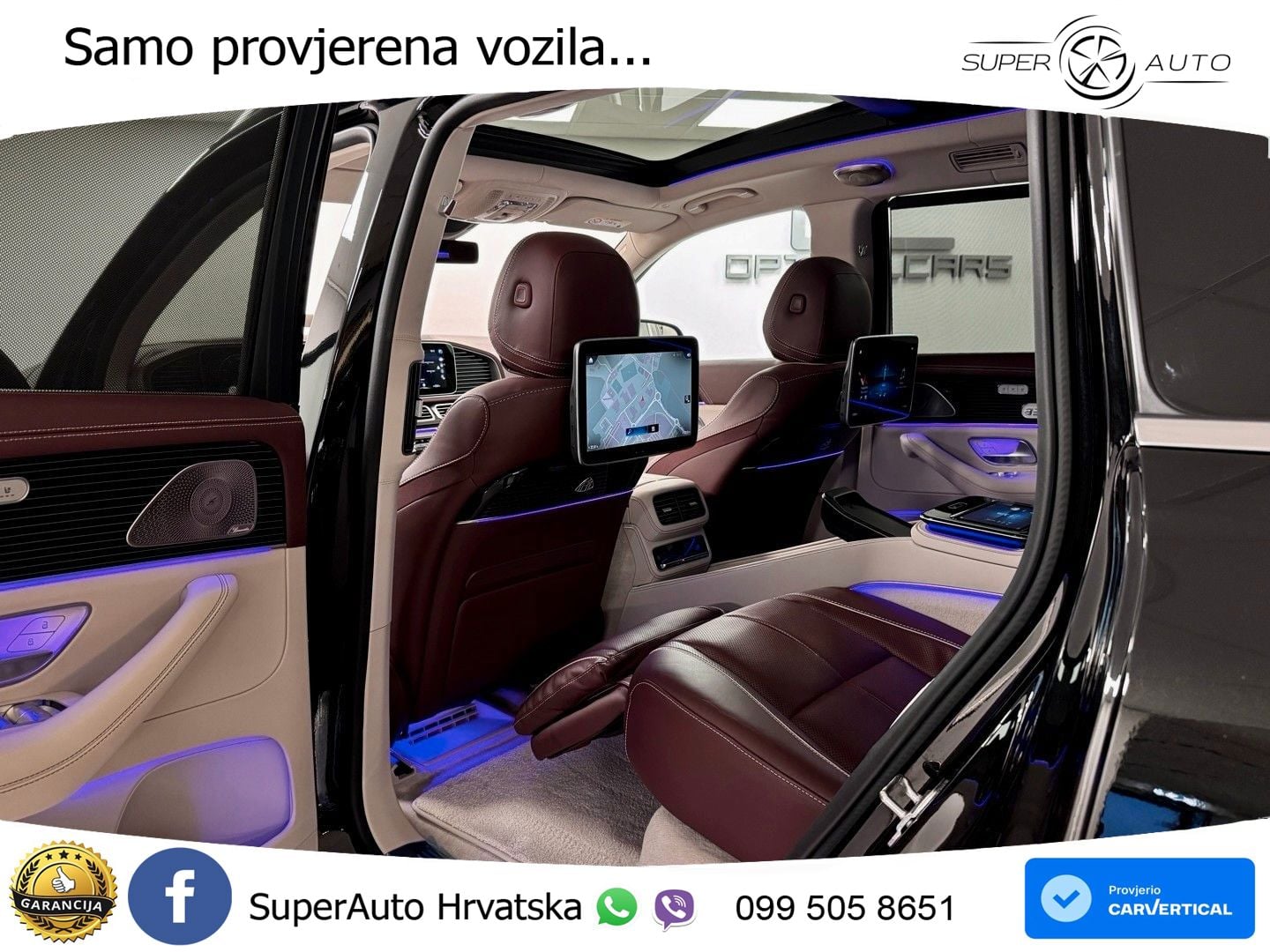Mercedes Maybach GLS 600 V8 (557 KS) EQ Boost 4MATIC 9G-TRONIC LED+GR SJED+ACC