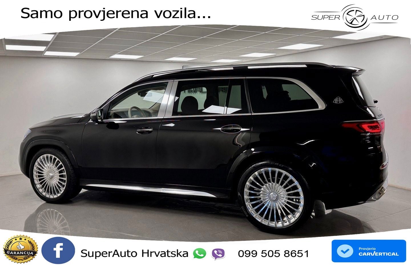 Mercedes Maybach GLS 600 V8 (557 KS) EQ Boost 4MATIC 9G-TRONIC LED+GR SJED+ACC