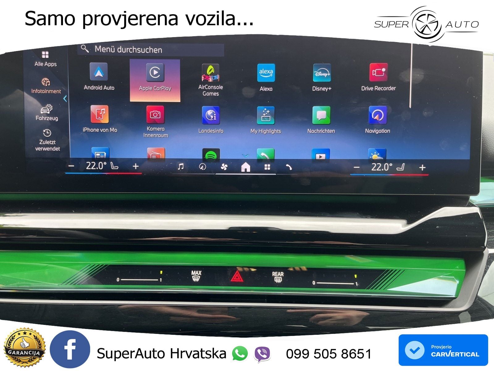 BMW 520d (197 KS) Steptronic ZRAČNI+ACC+GR SJED+KAM+PANO