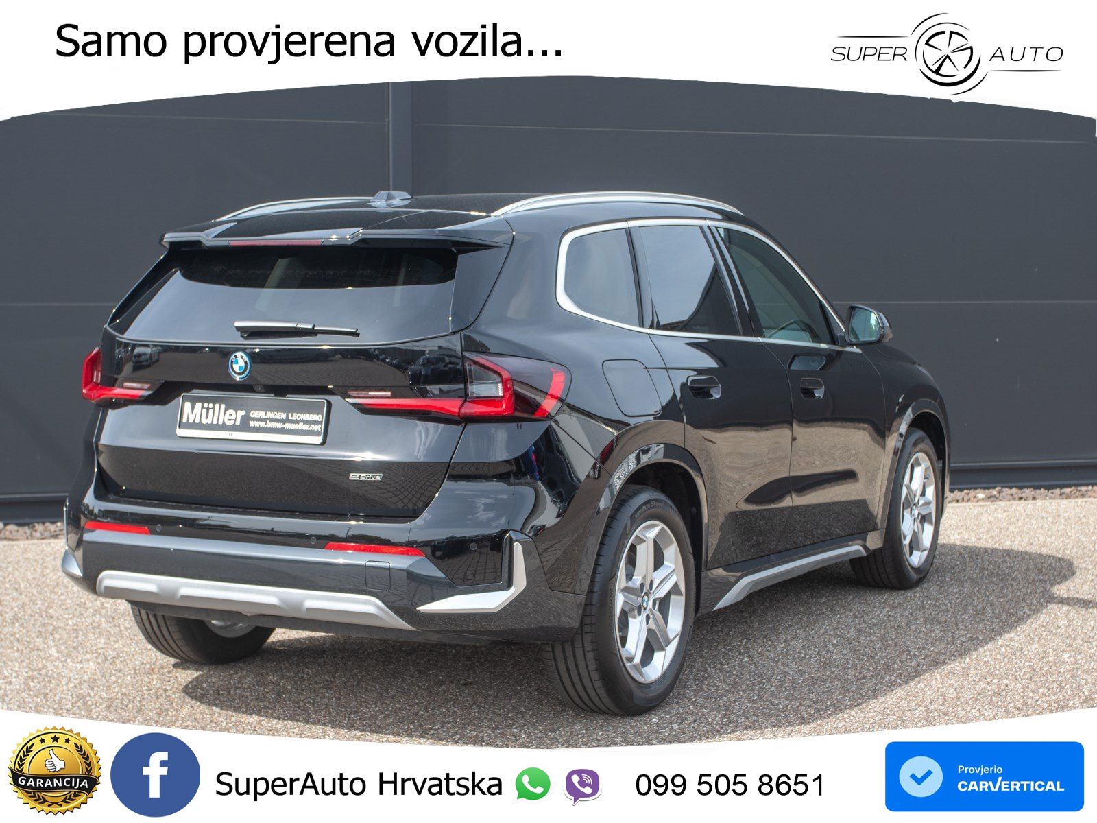 BMW iX1 66.5 kWh (204 KS) eDrive20