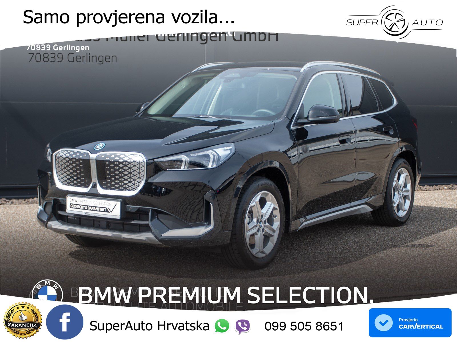 BMW iX1 66.5 kWh (204 KS) eDrive20