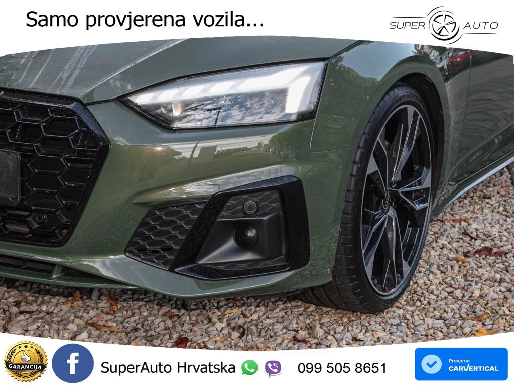 Audi A5 Sportback 45 TFSI (265 KS) quattro S tronic S line LED+GR SJED+ACC