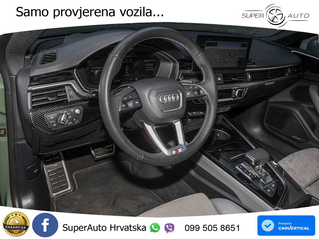 Audi A5 Sportback 45 TFSI (265 KS) quattro S tronic S line LED+GR SJED+ACC