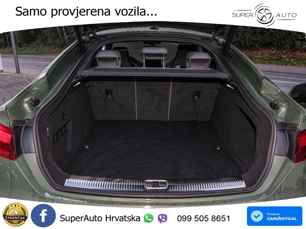 Audi A5 Sportback 45 TFSI (265 KS) quattro S tronic S line LED+GR SJED+ACC