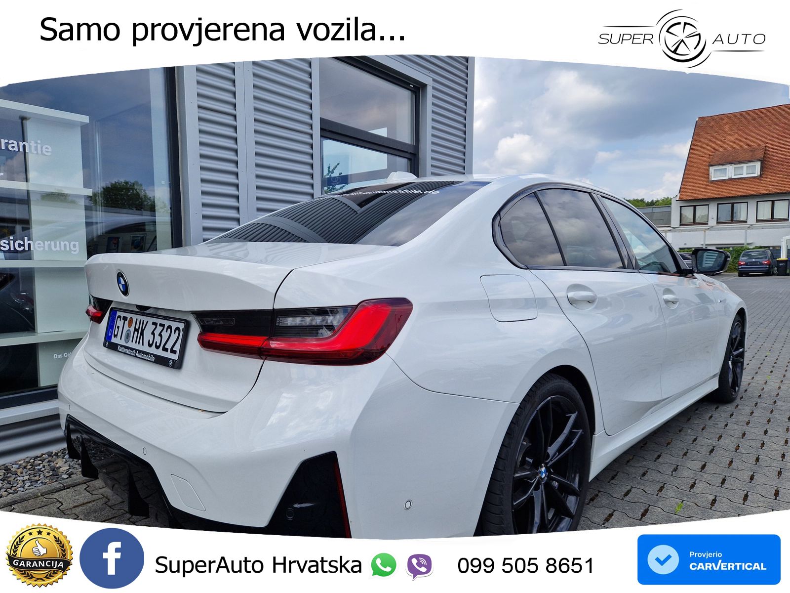 BMW 320d (190 KS) Steptronic M Sport LED+GR SJED+ACC