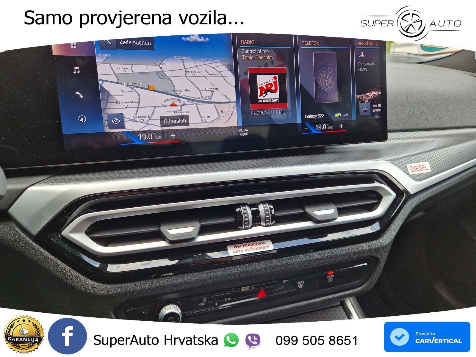 BMW 320d (190 KS) Steptronic M Sport LED+GR SJED+ACC