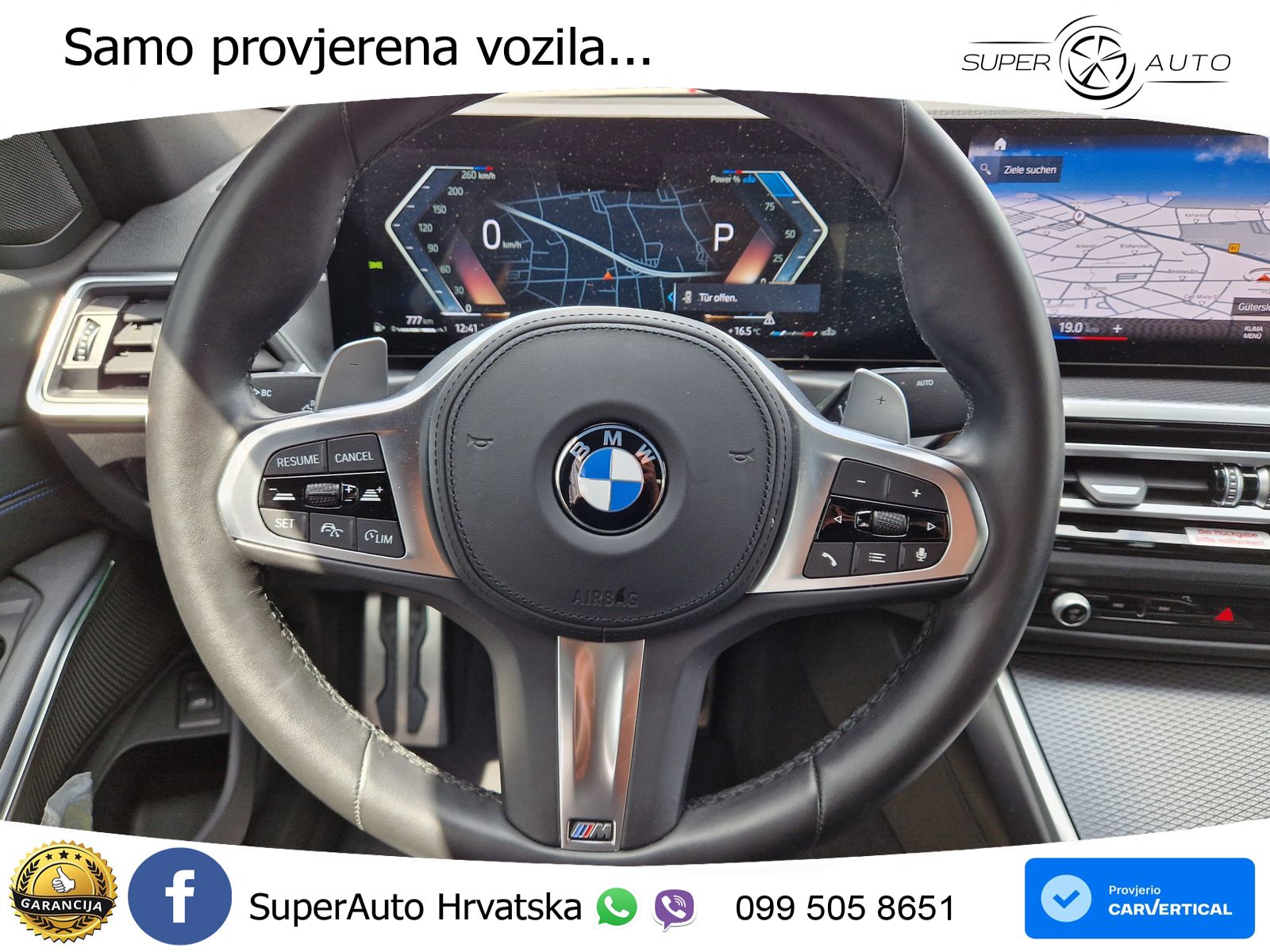 BMW 320d (190 KS) Steptronic M Sport LED+GR SJED+ACC