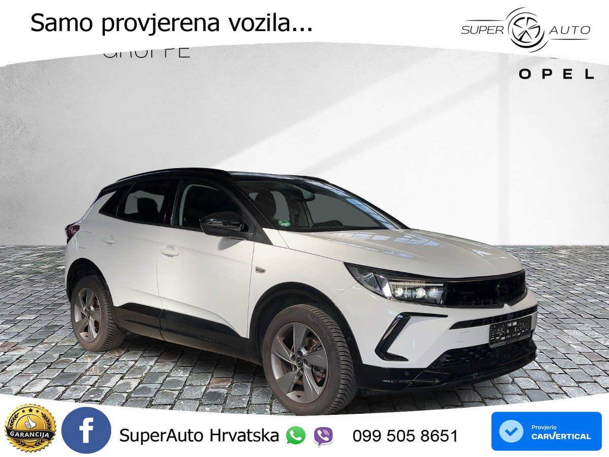Opel Grandland 1.2i Turbo (130 KS) Automatic GS LED+GR SJED+ACC
