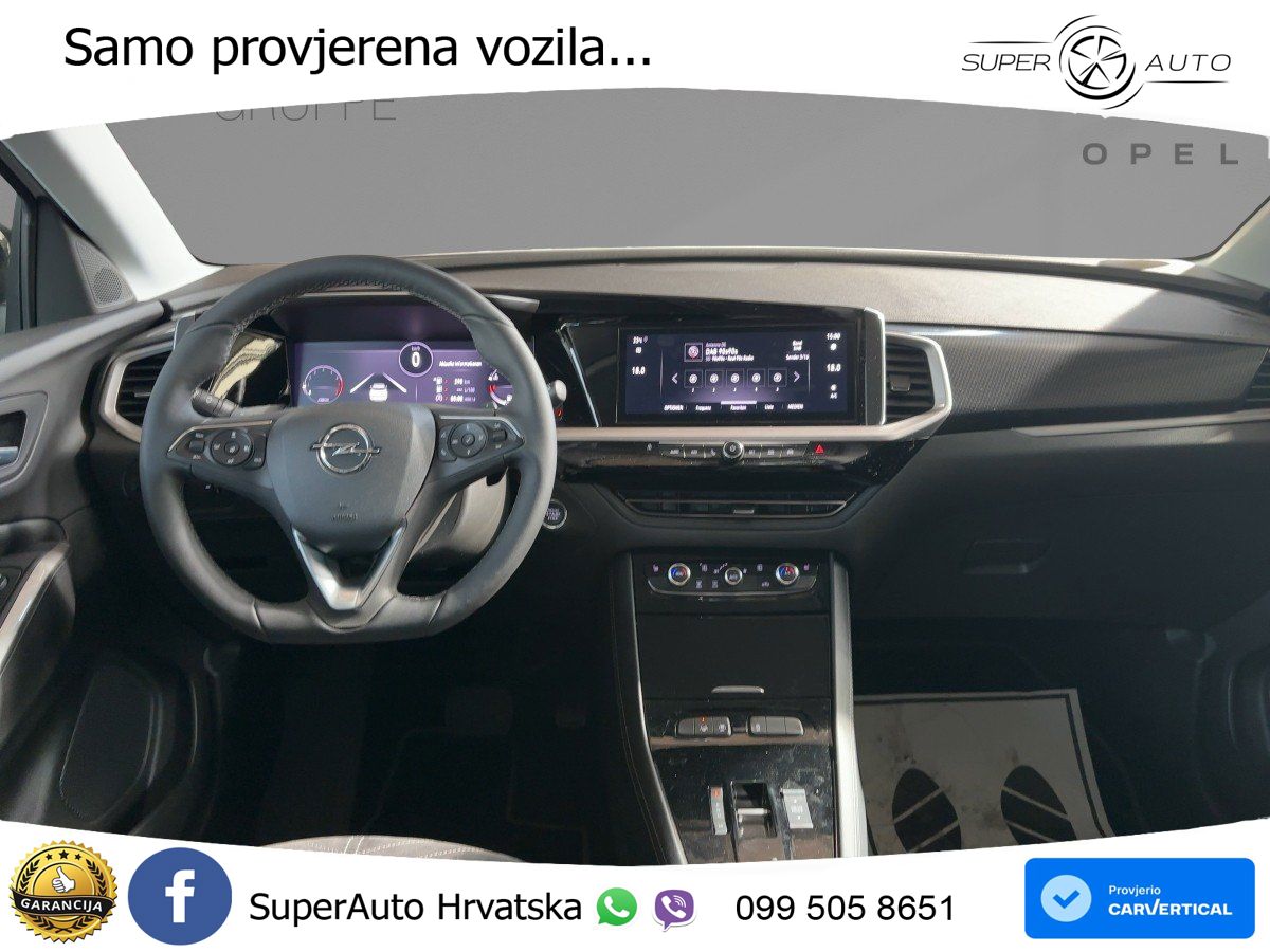 Opel Grandland 1.2i Turbo (130 KS) Automatic GS LED+GR SJED+ACC
