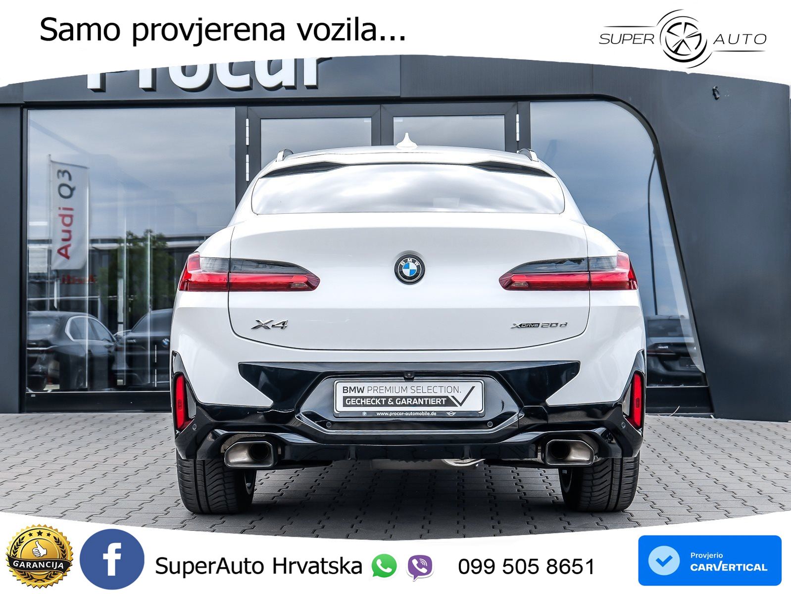 BMW X4 20d (190 KS) xDrive Steptronic M Sport LED+GR SJED+ACC