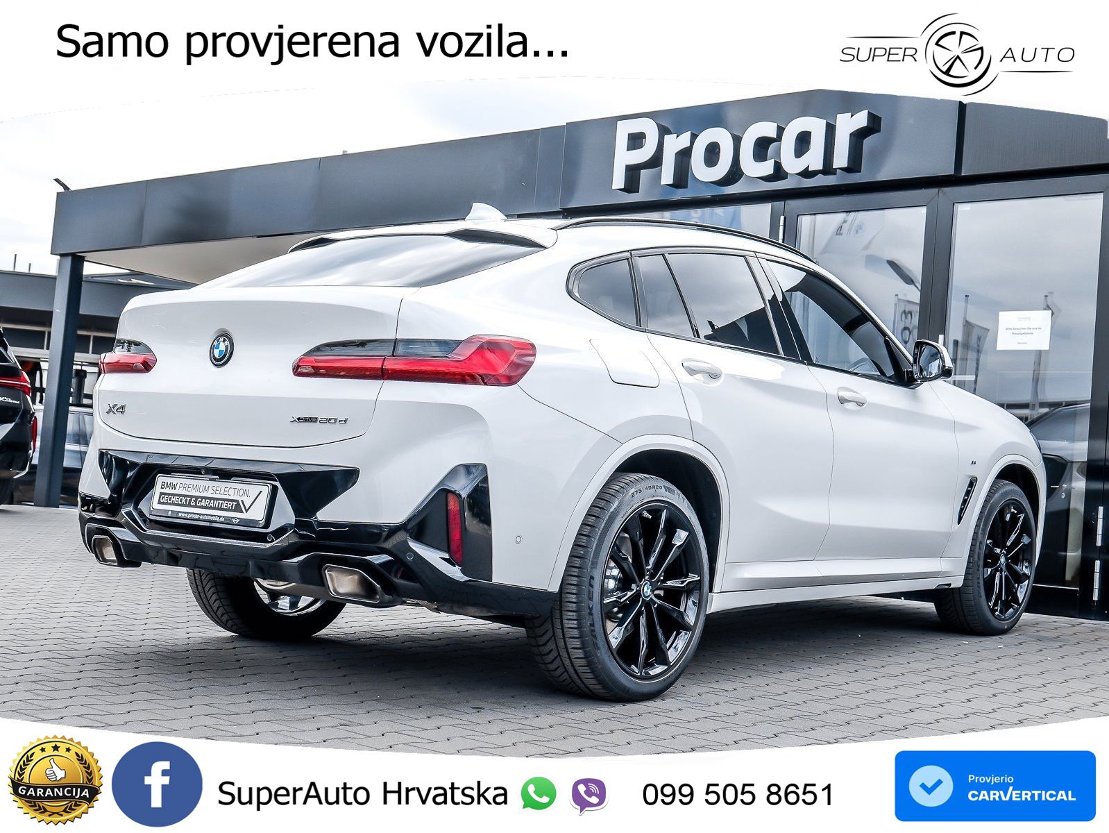 BMW X4 20d (190 KS) xDrive Steptronic M Sport LED+GR SJED+ACC