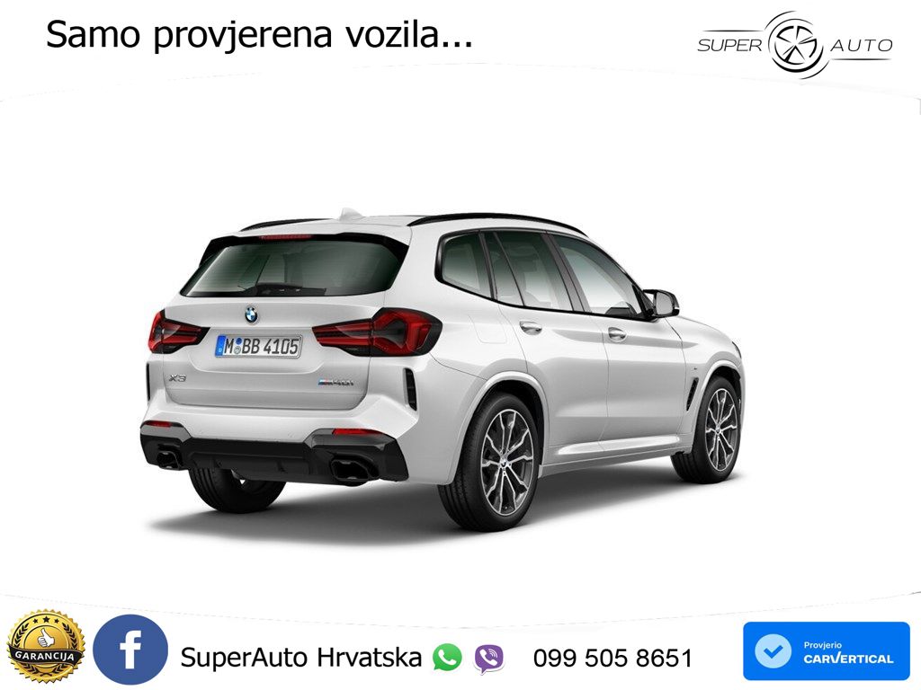 BMW X3 M40i xDrive Steptronic LED+GR SJED+ACC