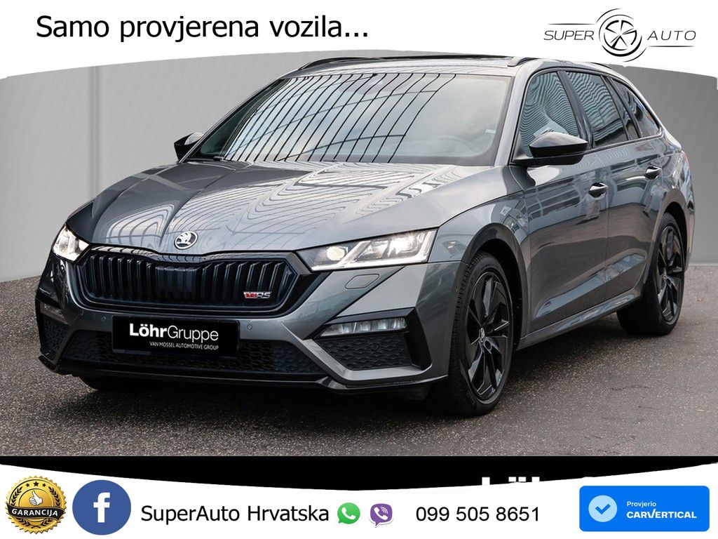 Škoda Octavia Combi RS 2.0 TDI (200 KS) 4x4 DSG MATRIX+GR SJED+KAM