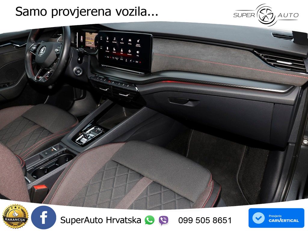 Škoda Octavia Combi RS 2.0 TDI (200 KS) 4x4 DSG MATRIX+GR SJED+KAM