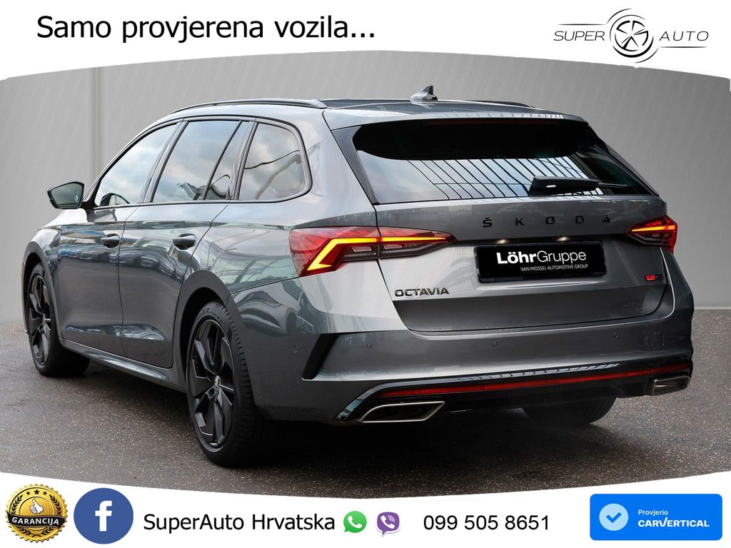 Škoda Octavia Combi RS 2.0 TDI (200 KS) 4x4 DSG MATRIX+GR SJED+KAM