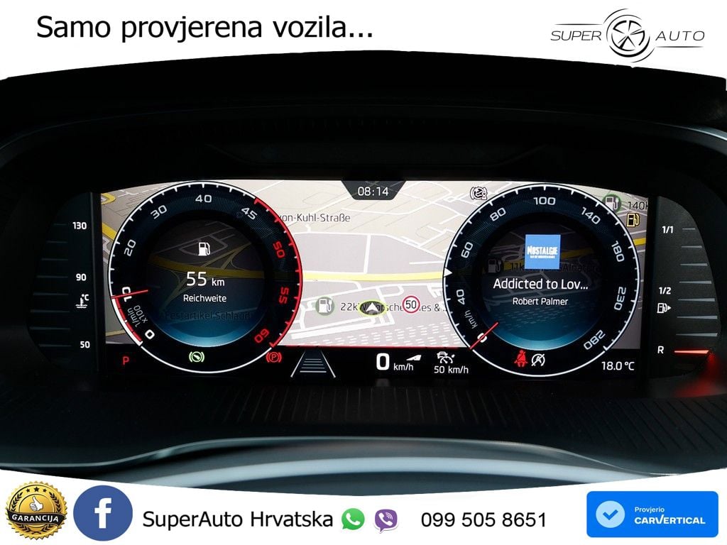Škoda Octavia Combi RS 2.0 TDI (200 KS) 4x4 DSG MATRIX+GR SJED+KAM