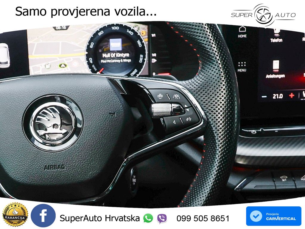 Škoda Octavia Combi RS 2.0 TDI (200 KS) 4x4 DSG MATRIX+GR SJED+KAM