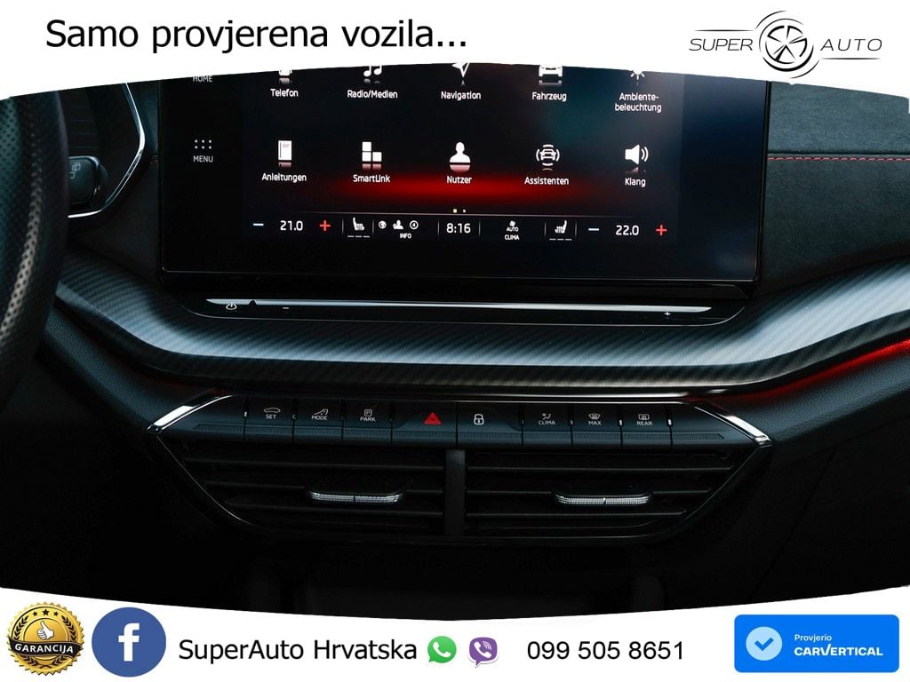 Škoda Octavia Combi RS 2.0 TDI (200 KS) 4x4 DSG MATRIX+GR SJED+KAM