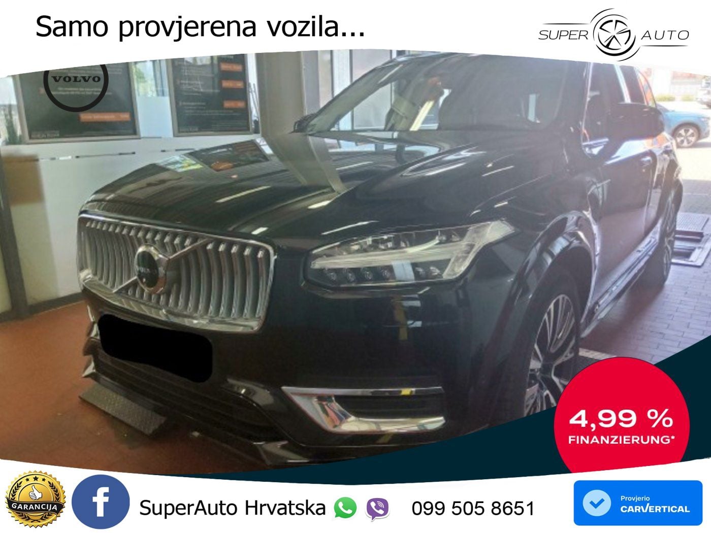 Volvo XC90 2.0 T8 AWD Automatic LED+GR SJED+ACC