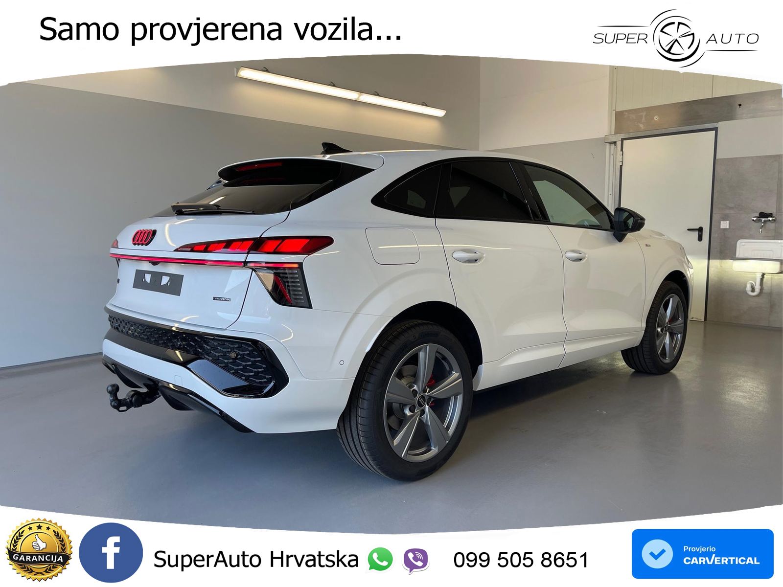Audi Q3 III Sportback 2.0 TFSI (204 KS) quattro S tronic S line MATRIX+GR SJED+KAM