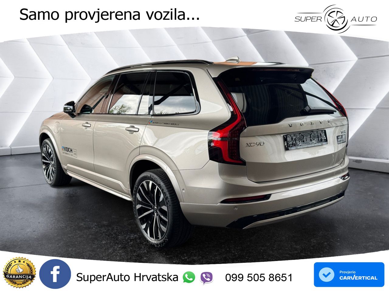 Volvo XC90 2.0 T8 AWD Automatic MATRIX+GR SJED+KAM