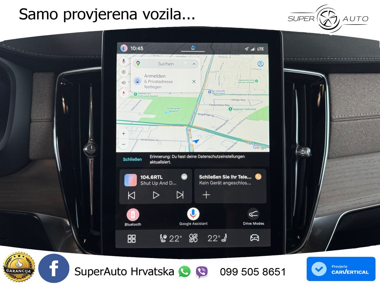 Volvo XC90 2.0 T8 AWD Automatic MATRIX+GR SJED+KAM